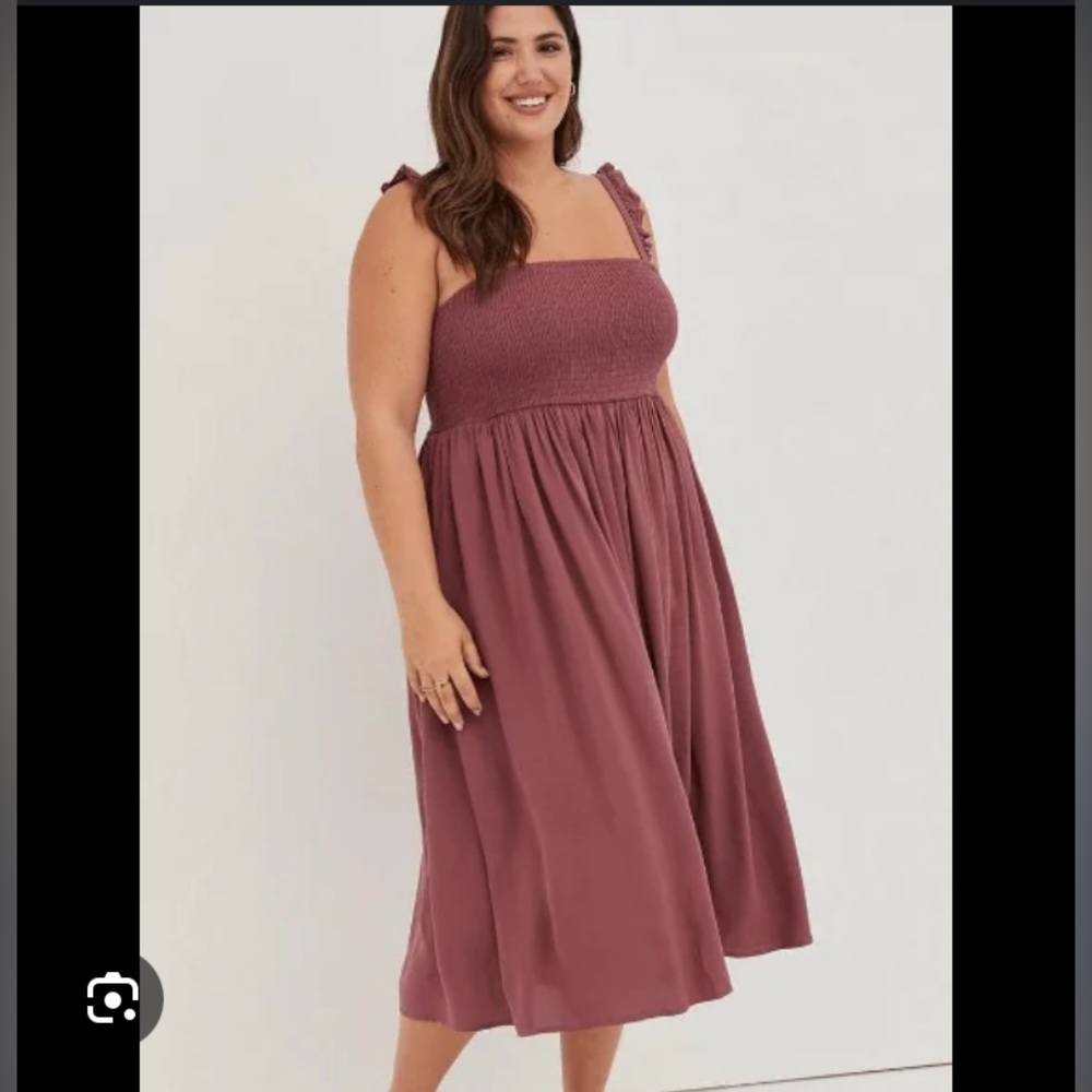 Torrid smocked tank dress